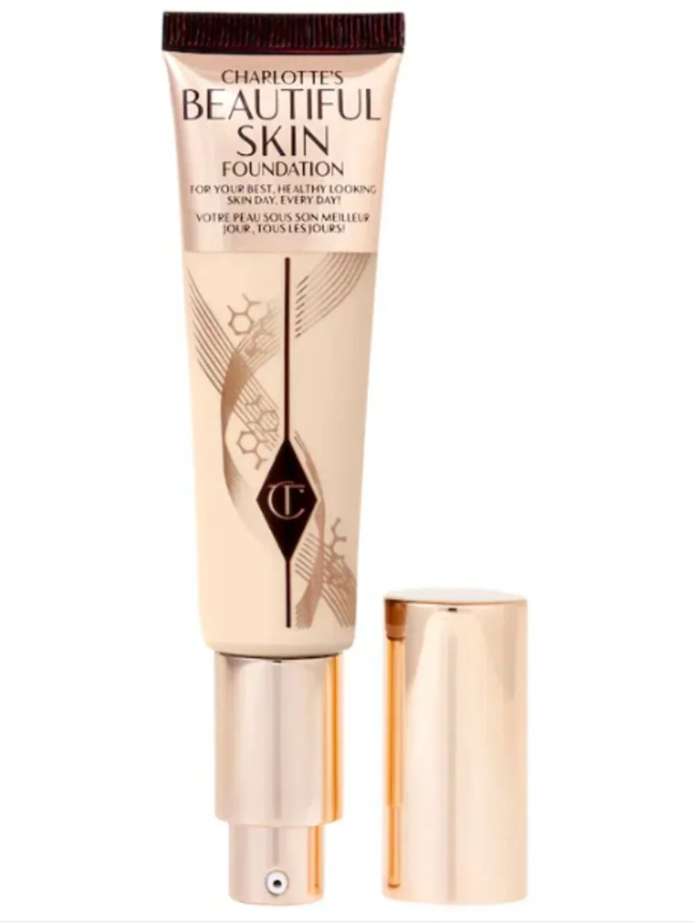 MSRP $52 | Charlotte Tilbury Beautiful Skin Foundation - 1 Neutral - 1 oz - NIB